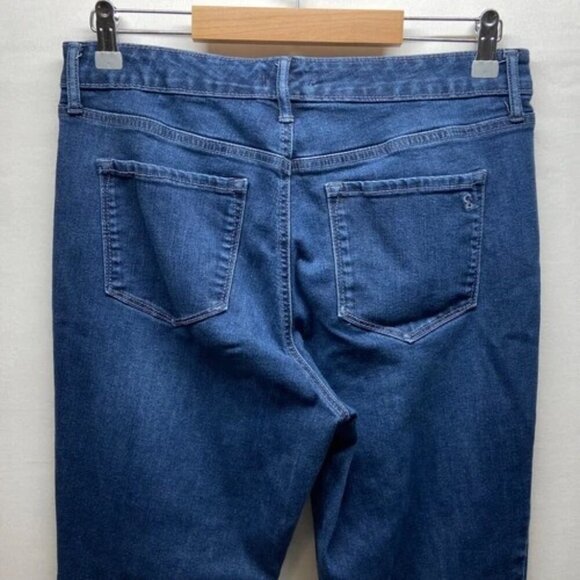 Jessica Simpson Jeans Women's 10 Blue Dark Wash High Waist Skinny Stretch GUC - Picture 4 of 14